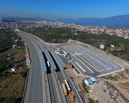 Κατασκευή Νέας Διπλής Σιδηροδρομικής Γραμμής στο τμήμα Διακοπτό - Ροδοδάφνη, Σταθμός Αιγίου