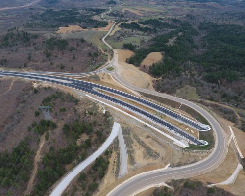 Κάθετος Άξονας 45 Εγνατίας Οδού Σιάτιστα - Κρυσταλλοπηγή, Τμήμα Κορομηλιά-Κρυσταλλοπηγή