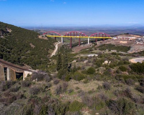 Σιδηροδρομική Γραμμή Αθήνας - Θεσσαλονίκης, Γέφυρα Εκκάρας Δομοκού