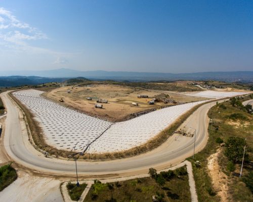 Στεγανοποίηση κυψελών 3 και 4 Χ.Υ.Τ.Α. ΒΔ Ενότητας Νομού Θεσσαλονίκης